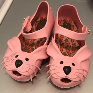 Mini Melissa Ultragirl Rabbit Mary Jane Jelly